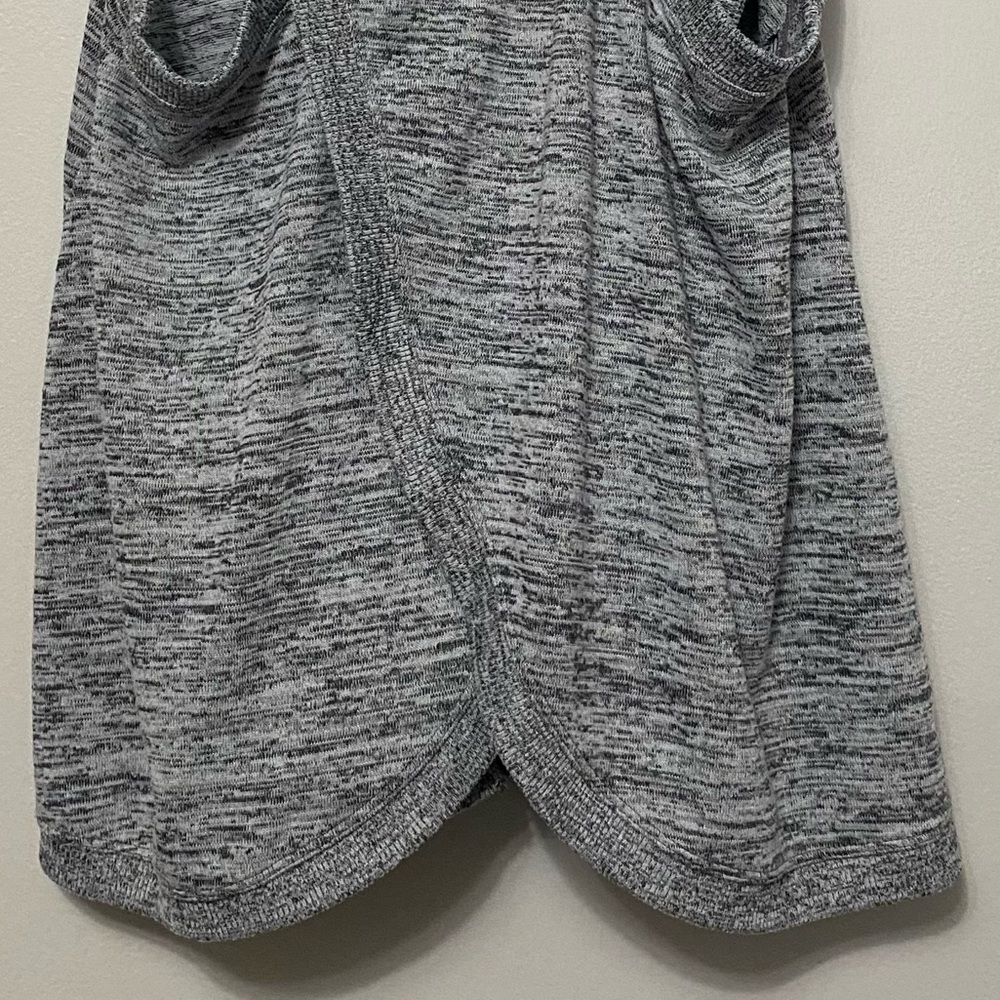 Athleta Women's Blissful Balance Vest Open Back Hooded Size Ex Small Grey Zip Up - Picture 4 of 15